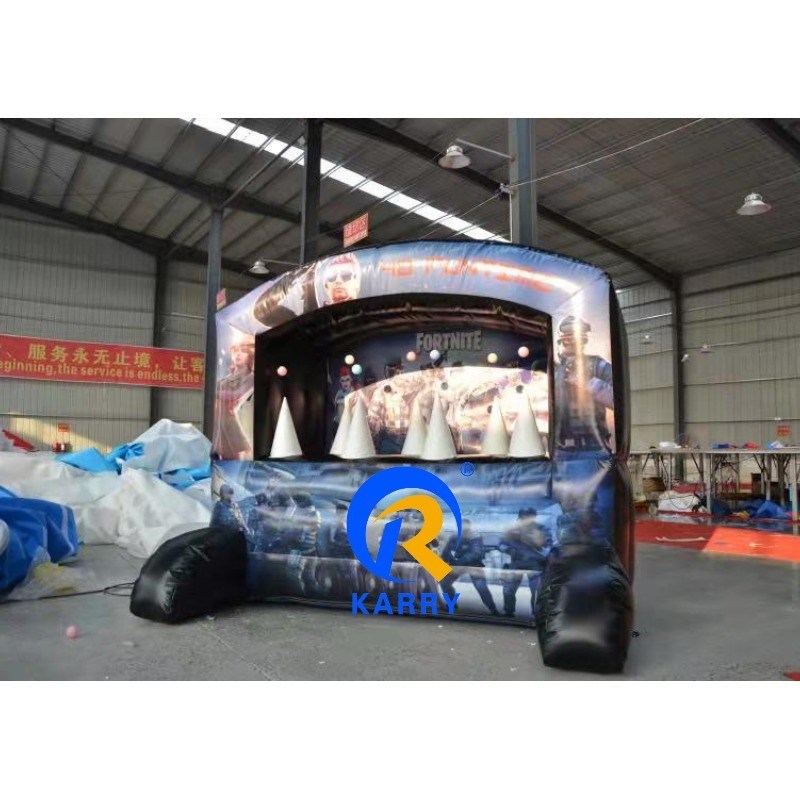 Anelli gonfiabili Gioco di lancio Materiale PVC gonfiabile caldo e soffiatore inclusi