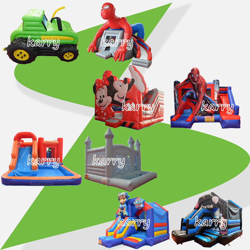 Festa per bambini sfollabile Bouncer castello scivolo Combo Chateau gonfiabile colore personalizzato