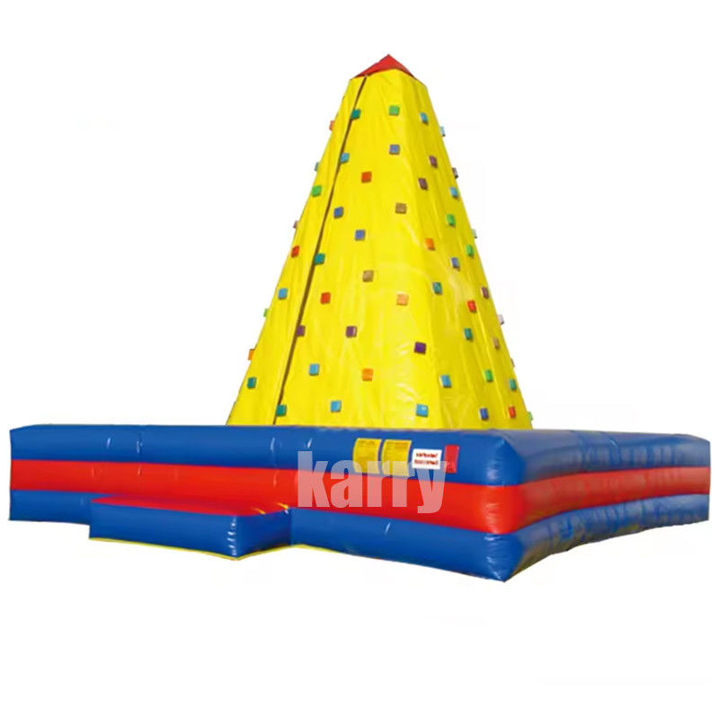 0.55mm PVC Tarpaulin Parete di arrampicata artificiale Ottimo per le attività sportive con soffiatore