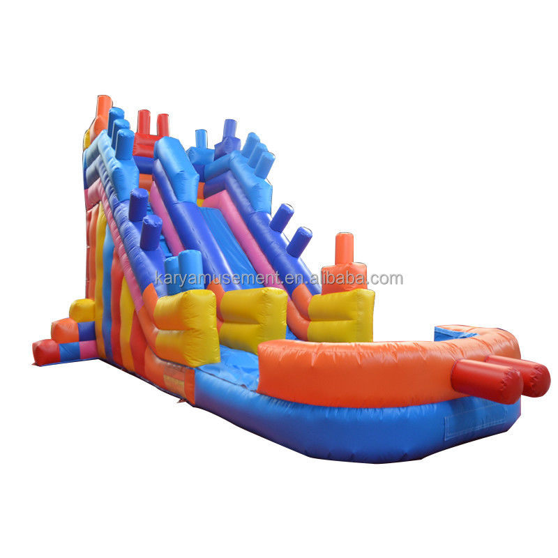 2023 Inflatabili per esterni personalizzati PVC Blocchi di costruzione colorati Air Jumping Slide