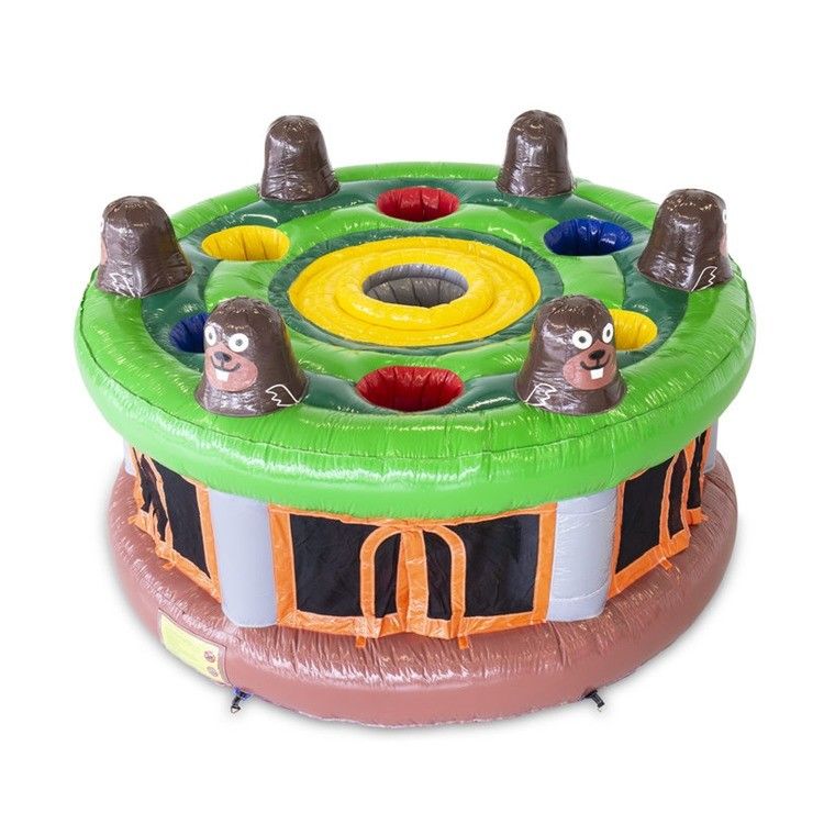 Certificato CE Commerciale gonfiabile Whack a Mole 4.5m per giochi sportivi interattivi