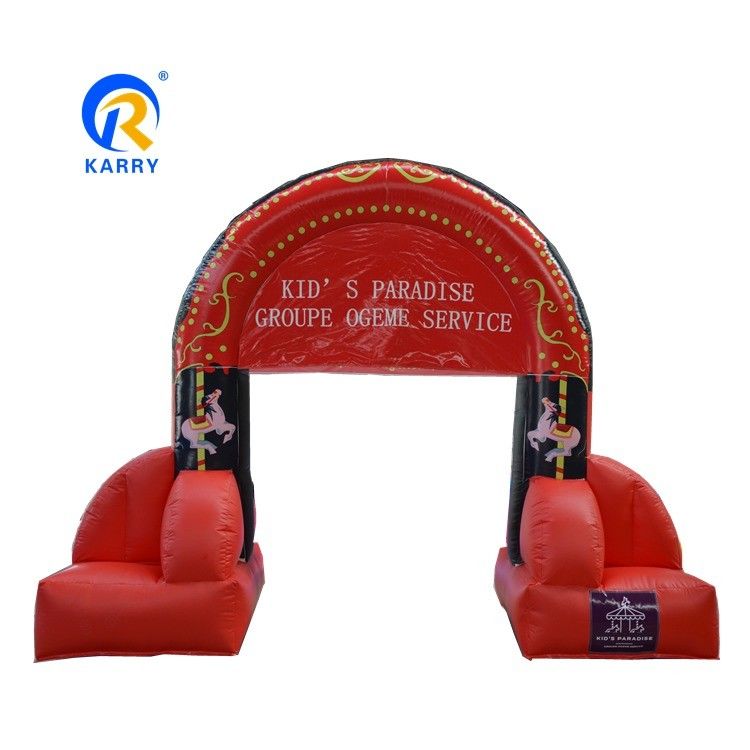 Arco gonfiabile personalizzato per la pubblicità e gli sport Sprint Arco accessori inclusi