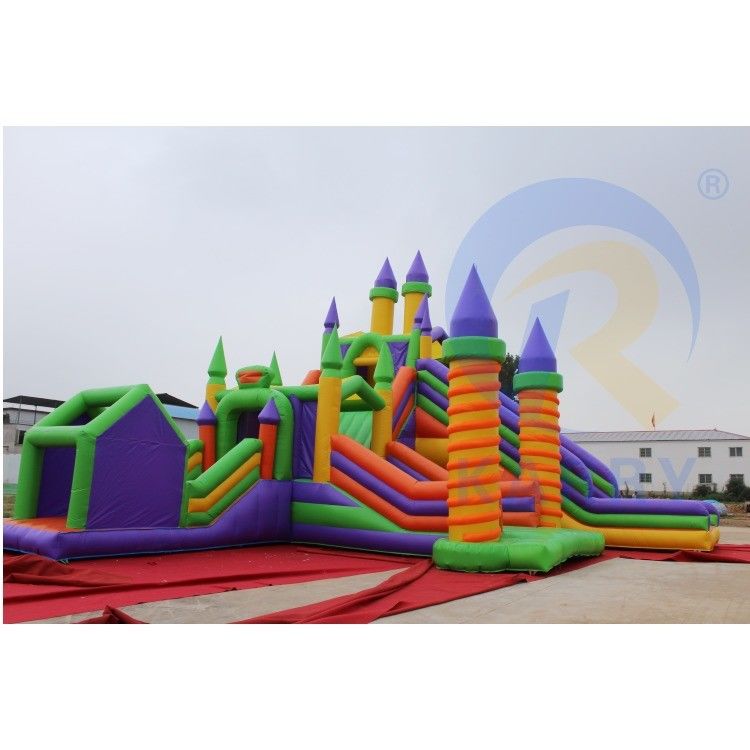 Giant PVC Tarpaulin gonfiabile castello da salto casa da rimbalzo per adulti per il parco giochi all'aria aperta