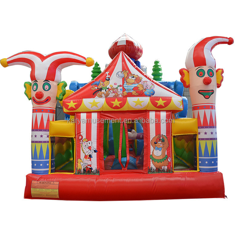 14 anni fa Unisex Ultimo PVC Circo gonfiabile Castello con scivolo N Slide City Party