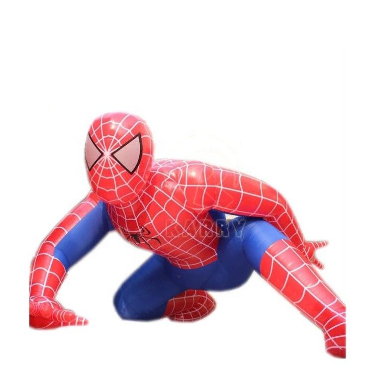 Personalizzato Colorato Marvel Superhero gonfiabile Spider Man Materiale pubblicitario in PVC