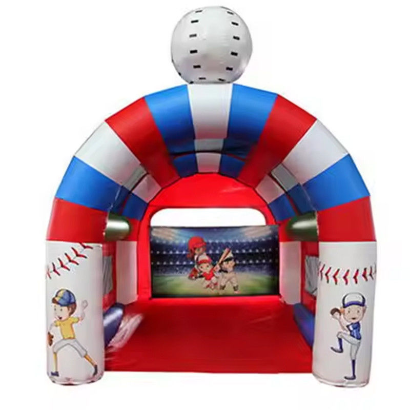 Gamma d'età 14 anni in su Baseball gonfiabile Cage battuta Gioco di tiro con lancio veloce