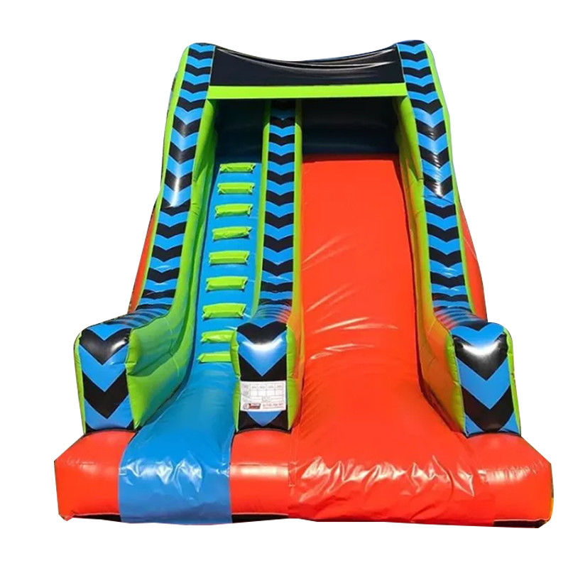 Parchi acquatici Commerciale PVC TOXIC DROP MEGA Slide gonfiabile per gonfiabile asciutto o bagnato