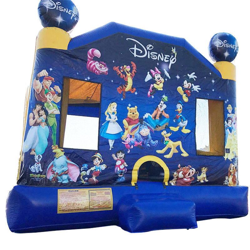 Il castello a trampolino gonfiabile in PVC a tema di cartone animato