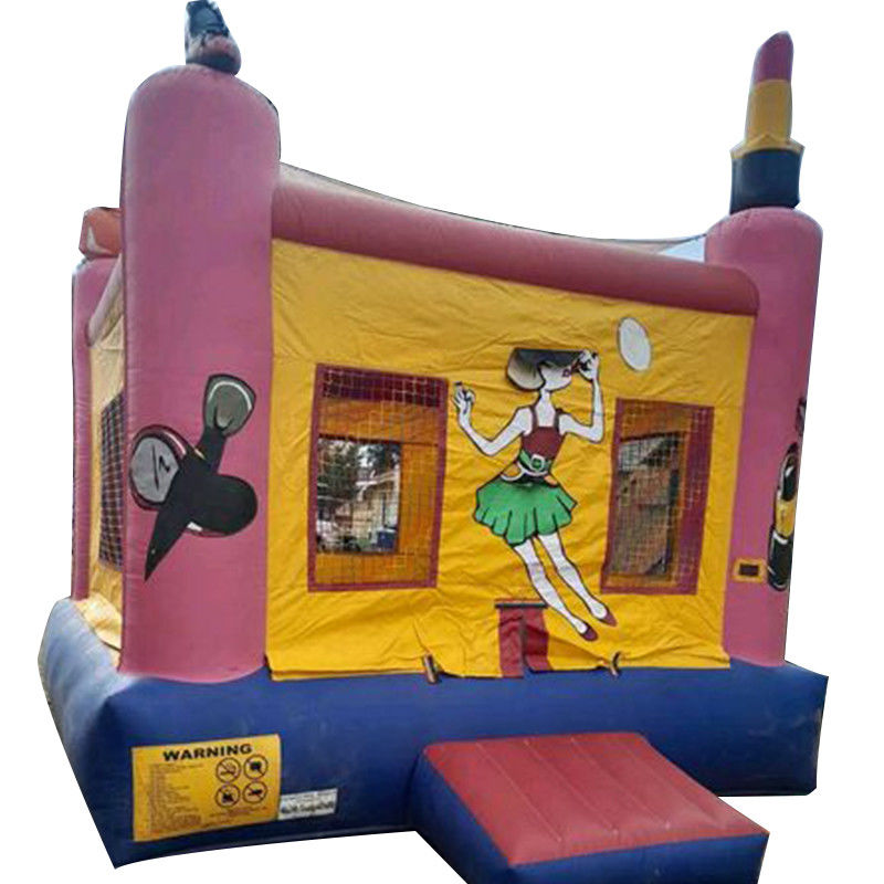 Unisex Princess accessori gonfiabile Casa castello rosa per bambini tema festa di compleanno