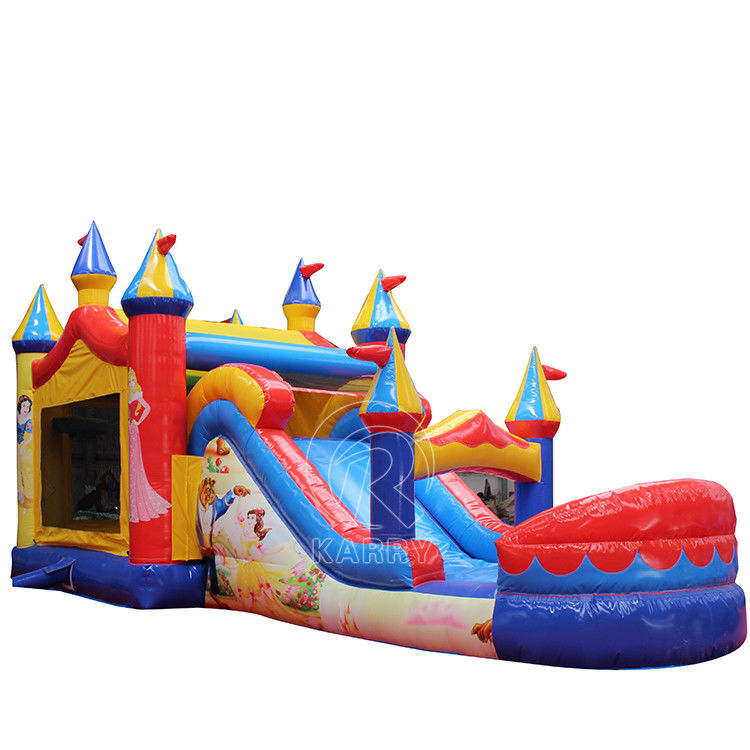 PVC gonfiabile casa rimbalzo scivolo d'acqua combo per unisex principessa festa nel cortile
