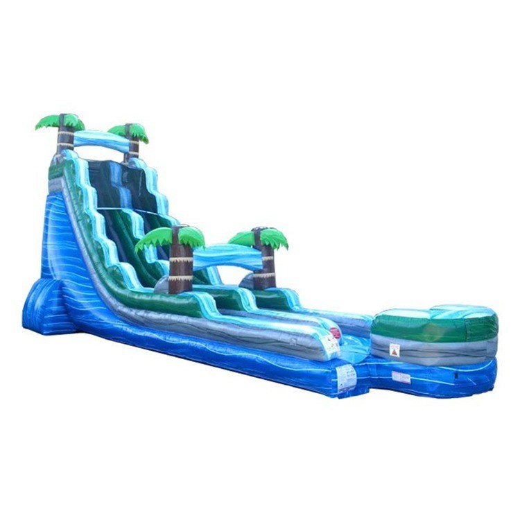 Slide unisex Bouncy House Slide gonfiabile Salto d'aria Bouncer Slide per piscina 5-10 passeggeri