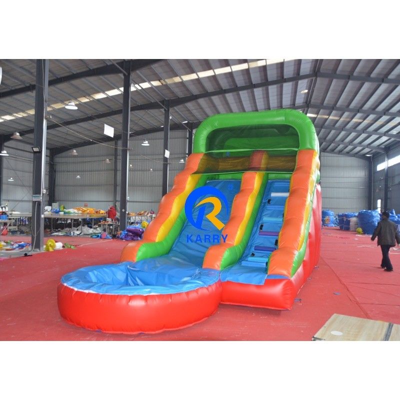 Bouncer gonfiabile Air Water Slide Salto Bouncy Castello Luna piccolo Bounce House Slide Con Piscina