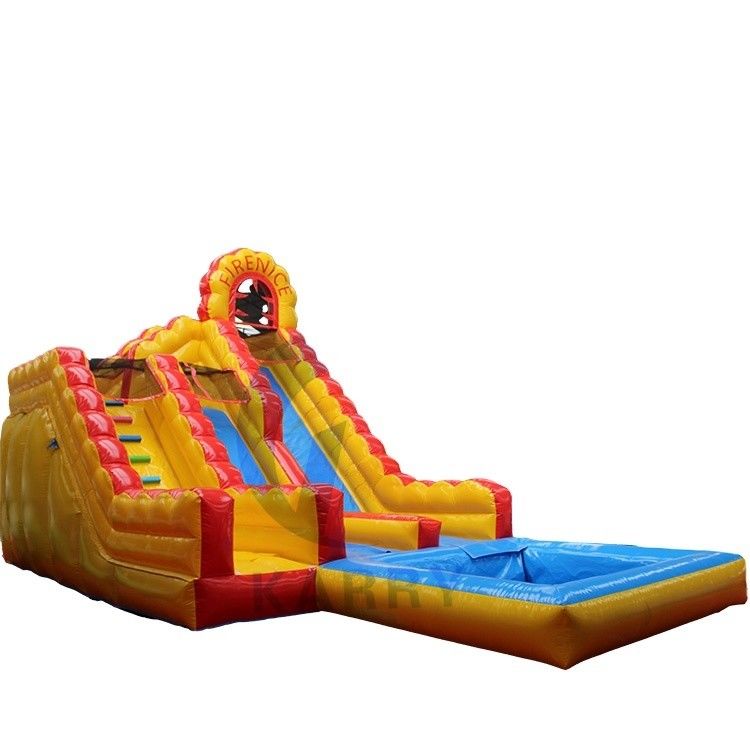 14 anni di promozione di eventi commerciali Parco acquatico gonfiabile all'aria aperta con piscina e castello