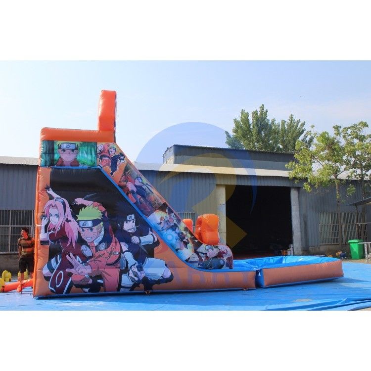 Shopping Mall Occasione Anime Fan's Backyard Inflatabile scivolo d'acqua e piscina Combo