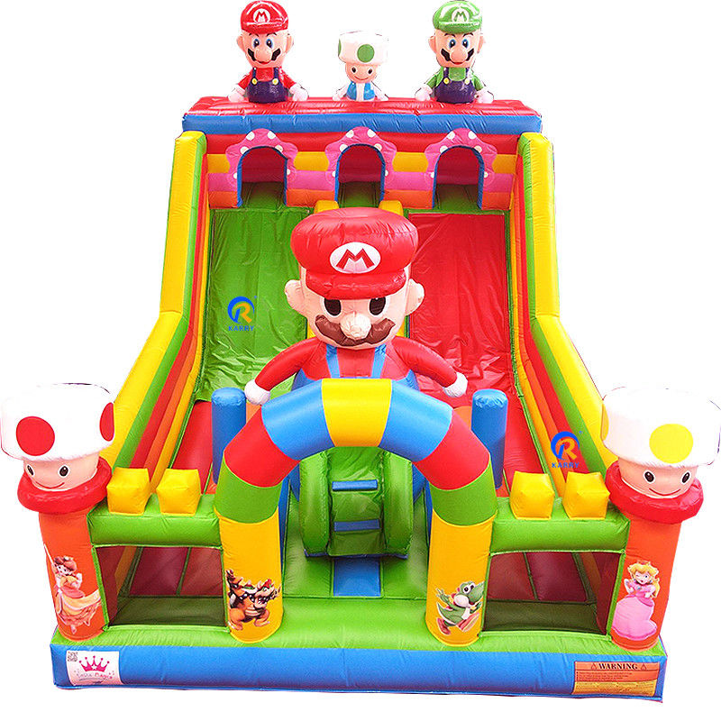 Scivoli gonfiabili per bambini Unisex taglia personalizzata Parco giochi del castello a balzo