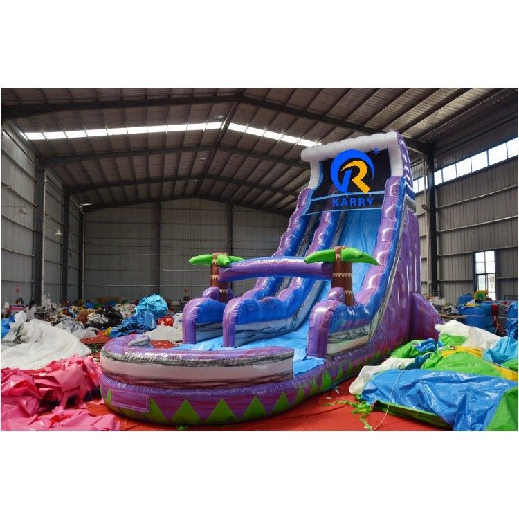 Slide secco gonfiabile commerciale per una bella piscina all'aperto e all'interno