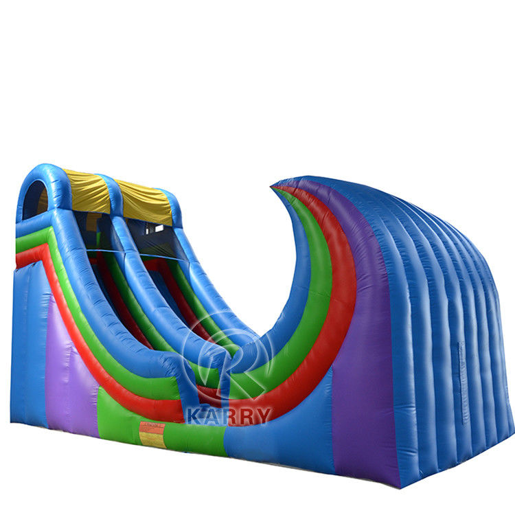 10*3,5*6m Slide rotativo ad acqua gonfiabile in PVC a prestazioni elevate per noleggiare feste estive