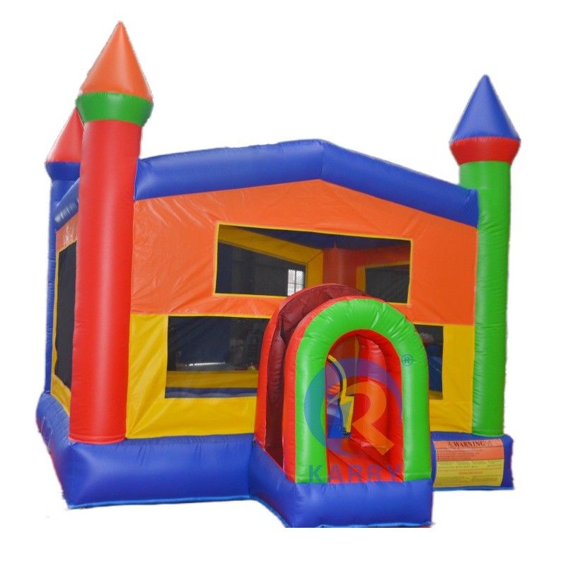 Bambini colorati casa gonfiabile saltatore di divertimento con accessori kit di riparazione soffiatore