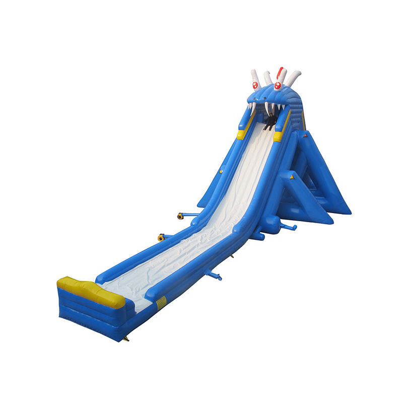 Stampa digitale Custom Commercial PVC Tarpaulin Air jumping water slide per bambini n adulti
