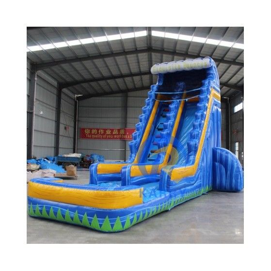 CE 220v-240v o 110v-120v Dimensioni personalizzate Scivolo d'acqua gonfiabile per il divertimento estivo