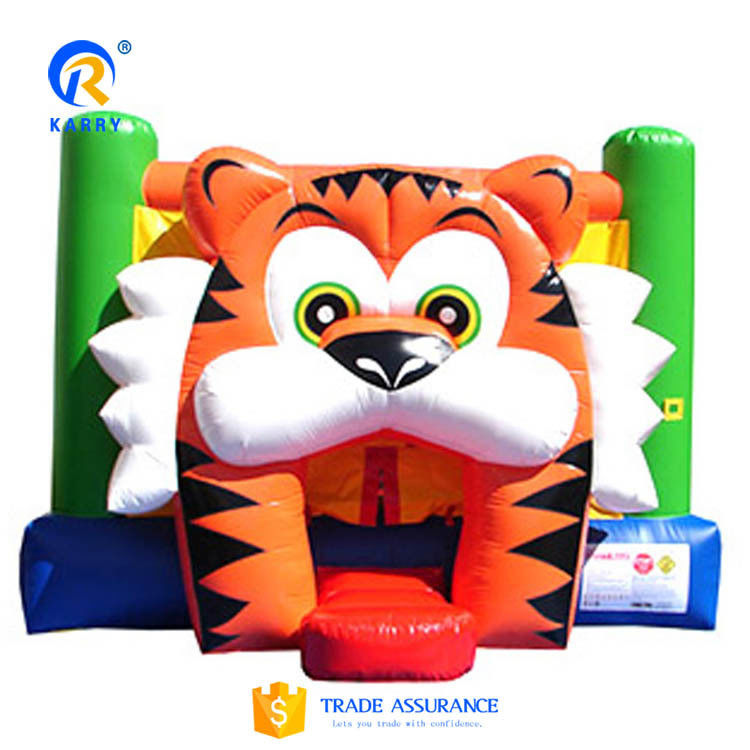 Castello a colori personalizzati Combo Bouncy House Inflatabile Castello Tiger