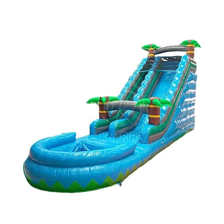 Piscine gonfiabili a tema palmare con materiale in PVC Via di trasporto via mare/aria