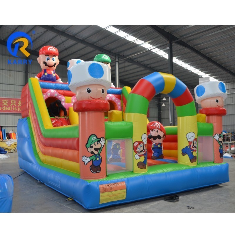 Affitto commerciale a basso prezzo 2023 Disegno Mario Cartone Bouncy Castle Bouncer gonfiabile
