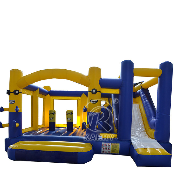 Castello gonfiabile unisex con scivolo a secco e casa rimbalzante Combo Capacità massima 100-500 kg