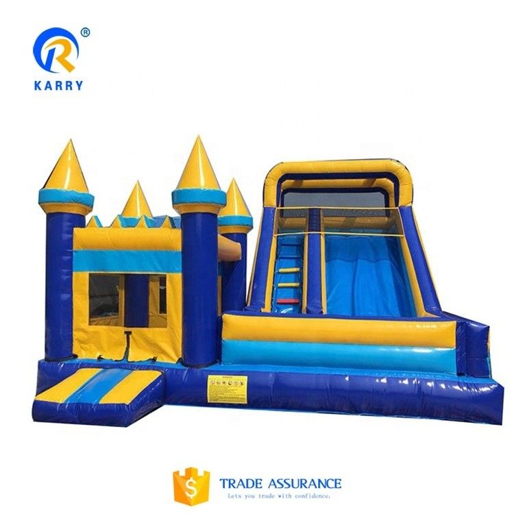 Caratteristiche PORTABLE 2022 Parco giochi all'aperto Grande scivolo d'acqua con casa gonfiabile