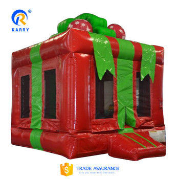 Caratteristiche PORTABLE gonfiabile Fancy Gift Box Water Jumper Bouncer Casa in vendita