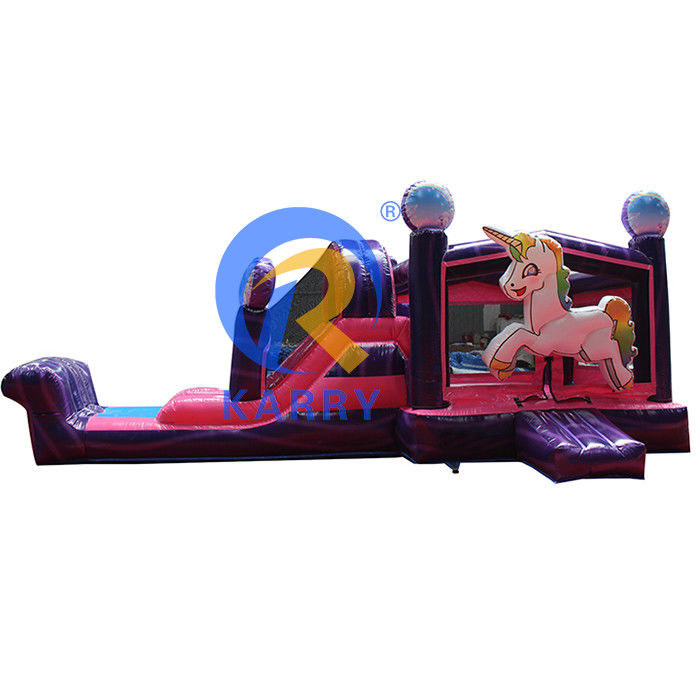 Caratteristiche Combo gonfiabile portatile arcobaleno unicorno per adulti saltare e bambini festa