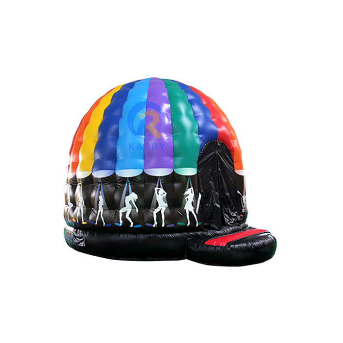 EN71/CE Certificato Commerciale PVC gonfiabile Disco Demo Bounce House per il divertimento all'aperto