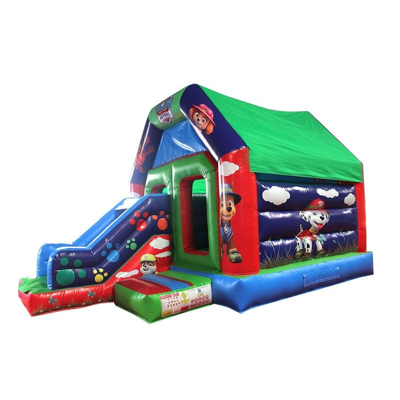 Amusement Bouncy Castle Slide Combo Realizzato in 0,55mm di PVC Tarpaulin e grado commerciale