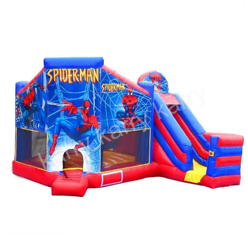 Evento Cartoon Spider Bouncy House Star Inflatable Jumping Castle per adulti e bambini