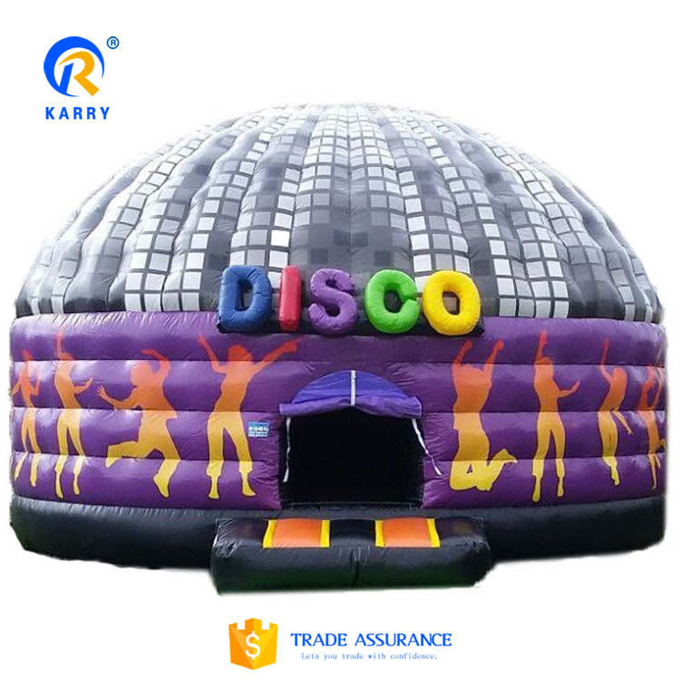 Dome Music Disco Inflatabile Bouncy Castle per le feste