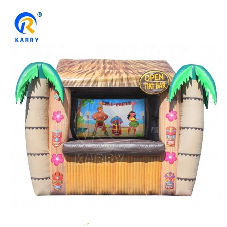 Bar gonfiabile unisex giocattolo grande TIKI Bar castello a balzo per bambini per saltare e giocare